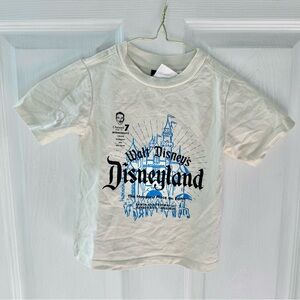 Like New Walt Disney Vintage Style Disneyland 100 Kids T-Shirt XXS